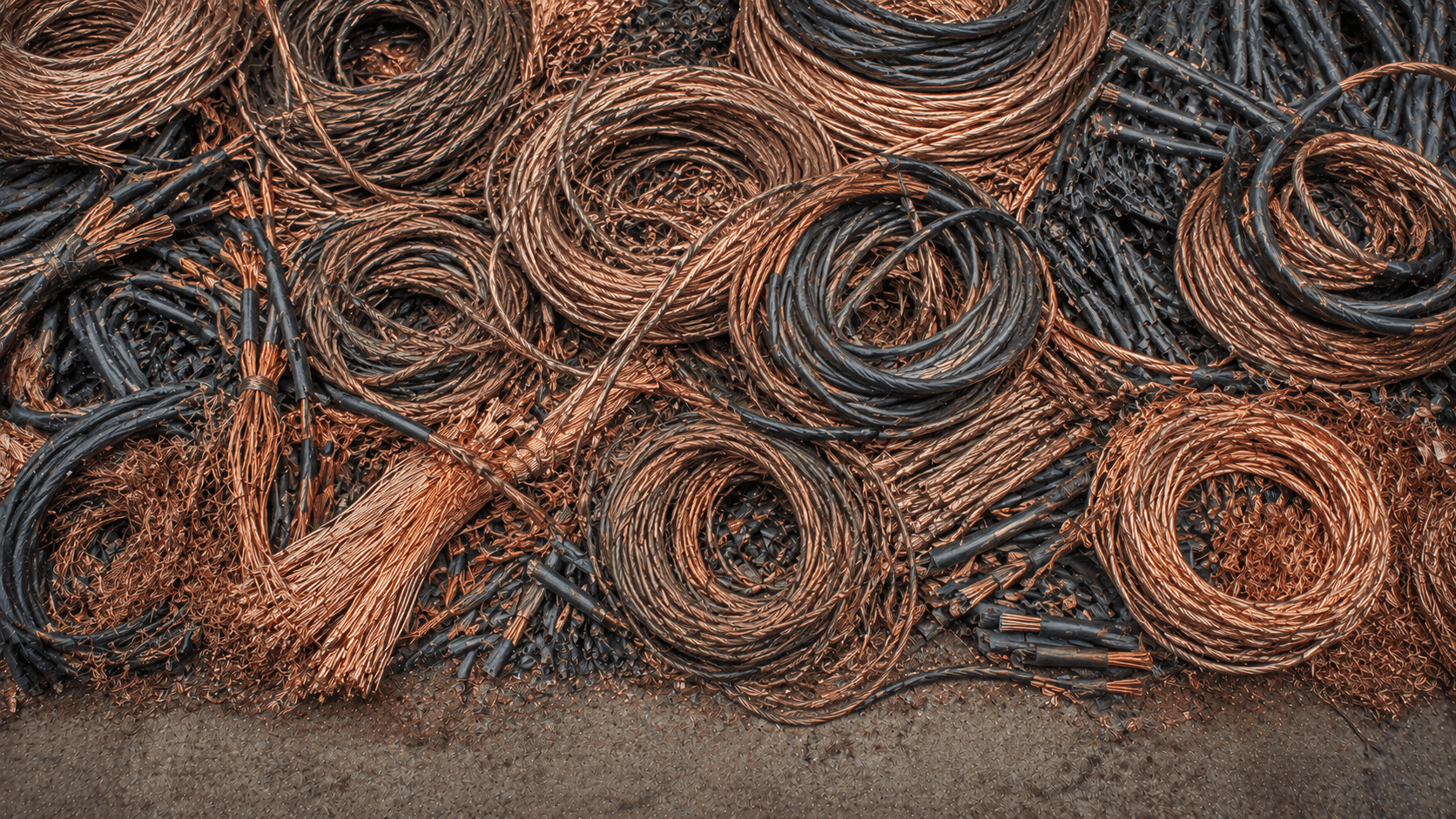 Copper Cable (Rate on Sample) — metal scrap material